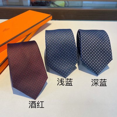 Hermes New Tie Men Silk