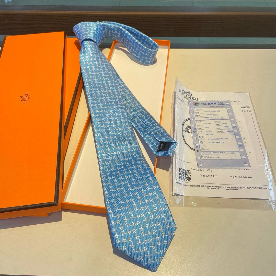 特价配包装领带新款出货啦爱马仕男士新款领带系列让男士可以充分展示自己个性100%顶级斜纹真丝手工定制
