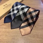 Burberry Tie Men Silk Vintage