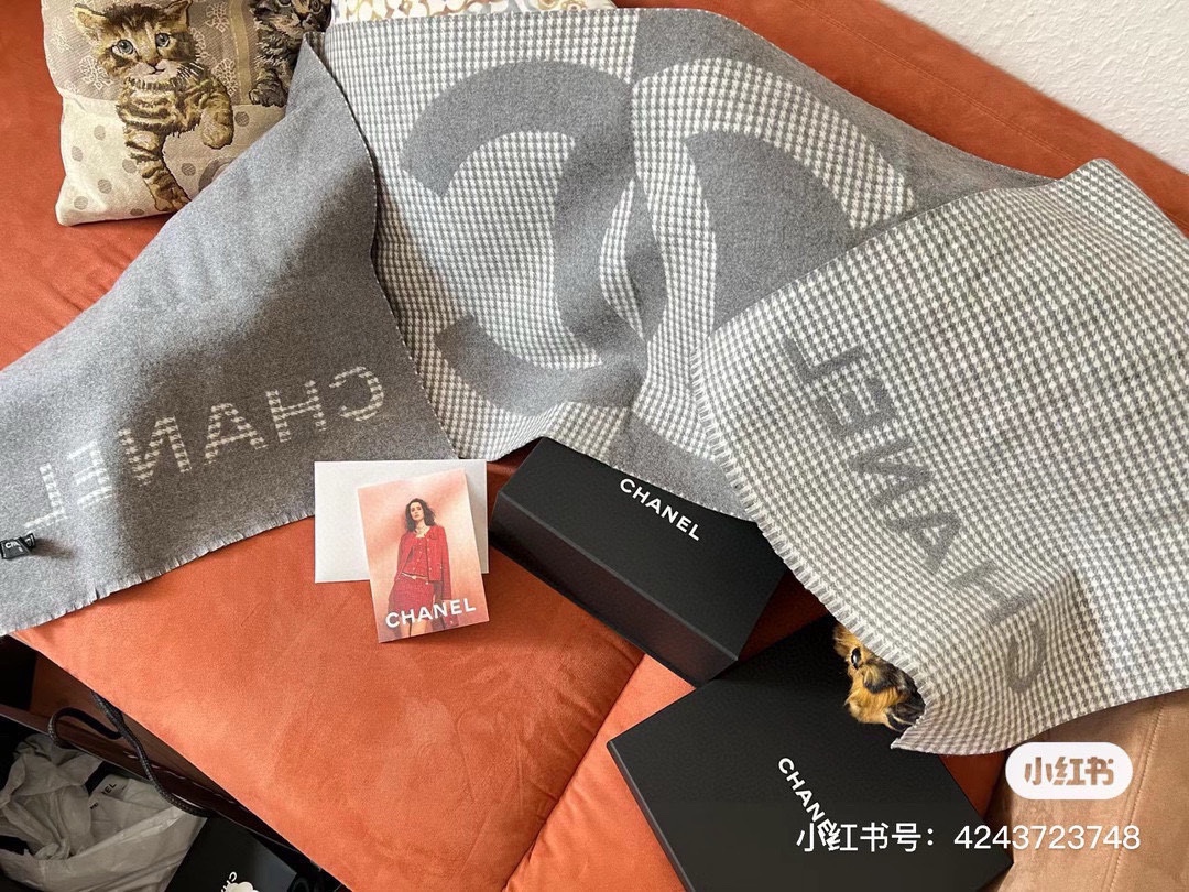 Chanel Scarf Cashmere