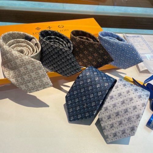 Louis Vuitton Damier Pattern Silk Tie | Elegant Men's Necktie 1 Louis Vuitton Damier Pattern Silk Tie | Elegant Men's Necktie