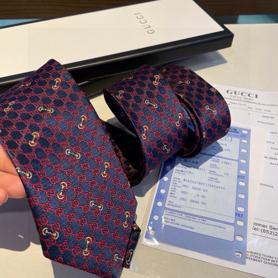 Gucci Horsebit Silk Tie | Equestrian-Inspired Neckwear for Men,Multiple Colors 8 i1733242077 2947 5