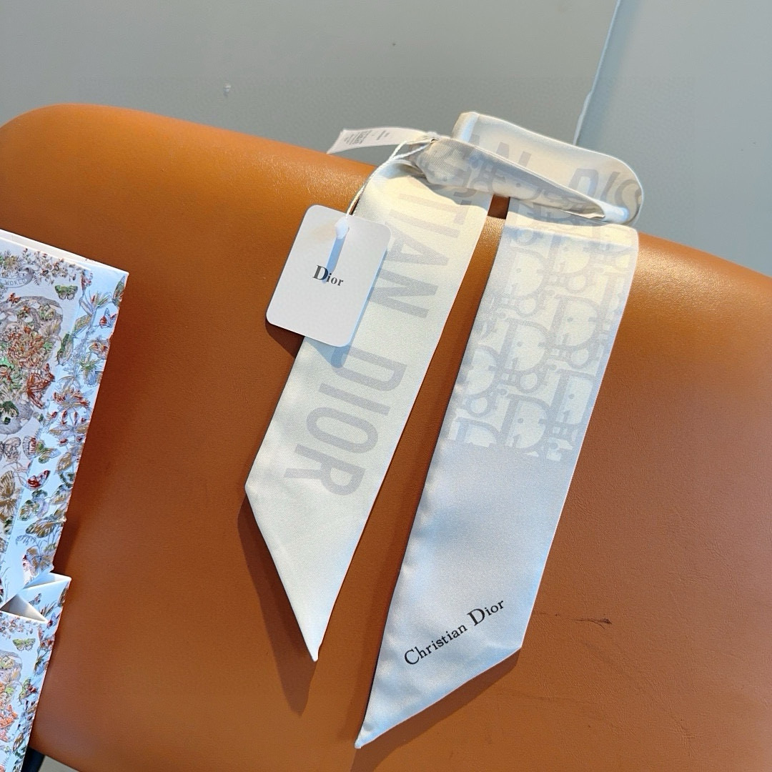  Dior新款大字母，正品开版，18姆米高品质Dior MITZAH老花时髦小丝带🎀 【绝对市面最好的版
