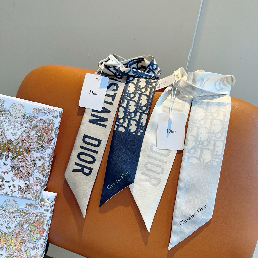  Dior新款大字母，正品开版，18姆米高品质Dior MITZAH老花时髦小丝带🎀 【绝对市面最好的版
