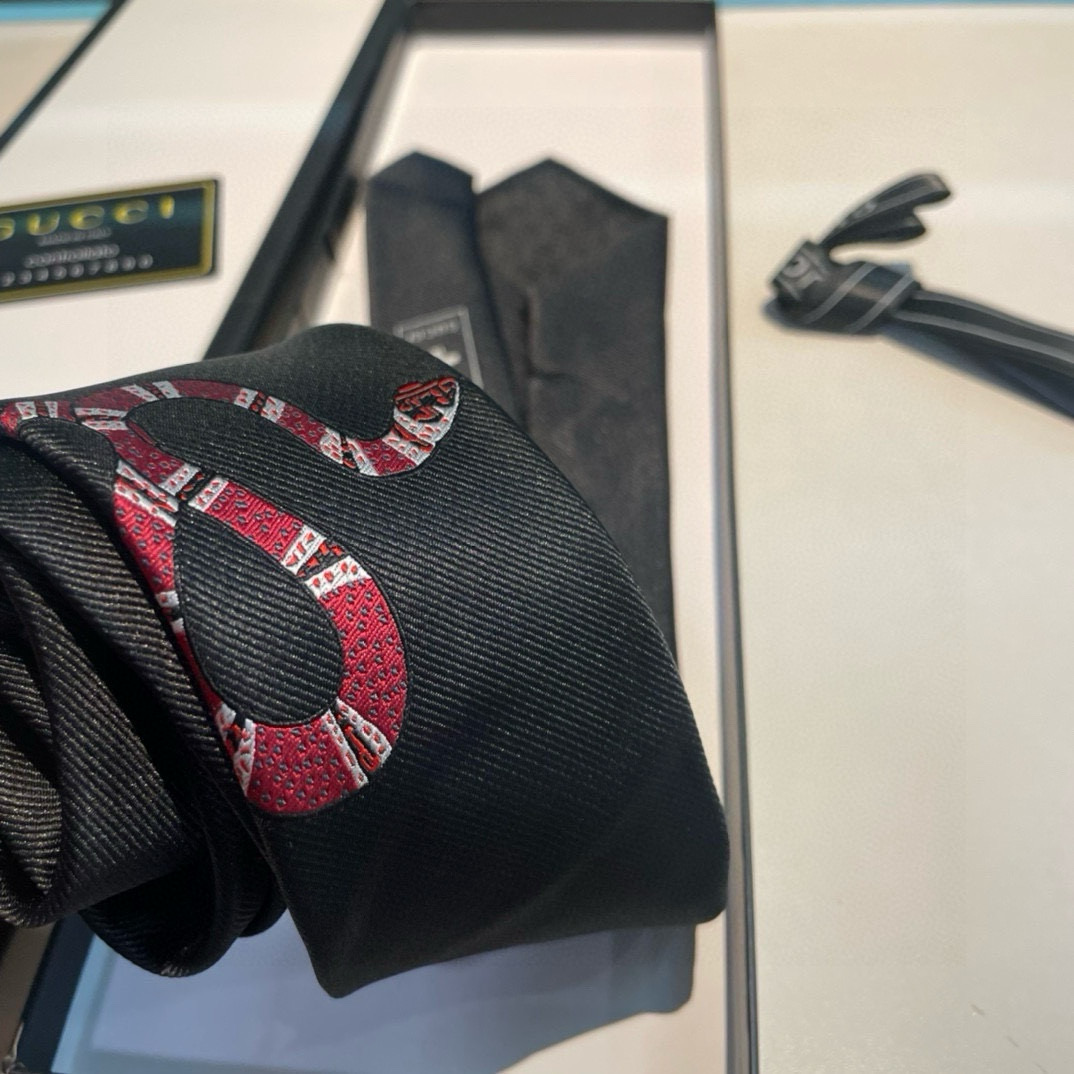 Luxury G-Men’s Animal Embroidered Silk Tie Series Elevates Men’s Fashion Elegance - 图片 6