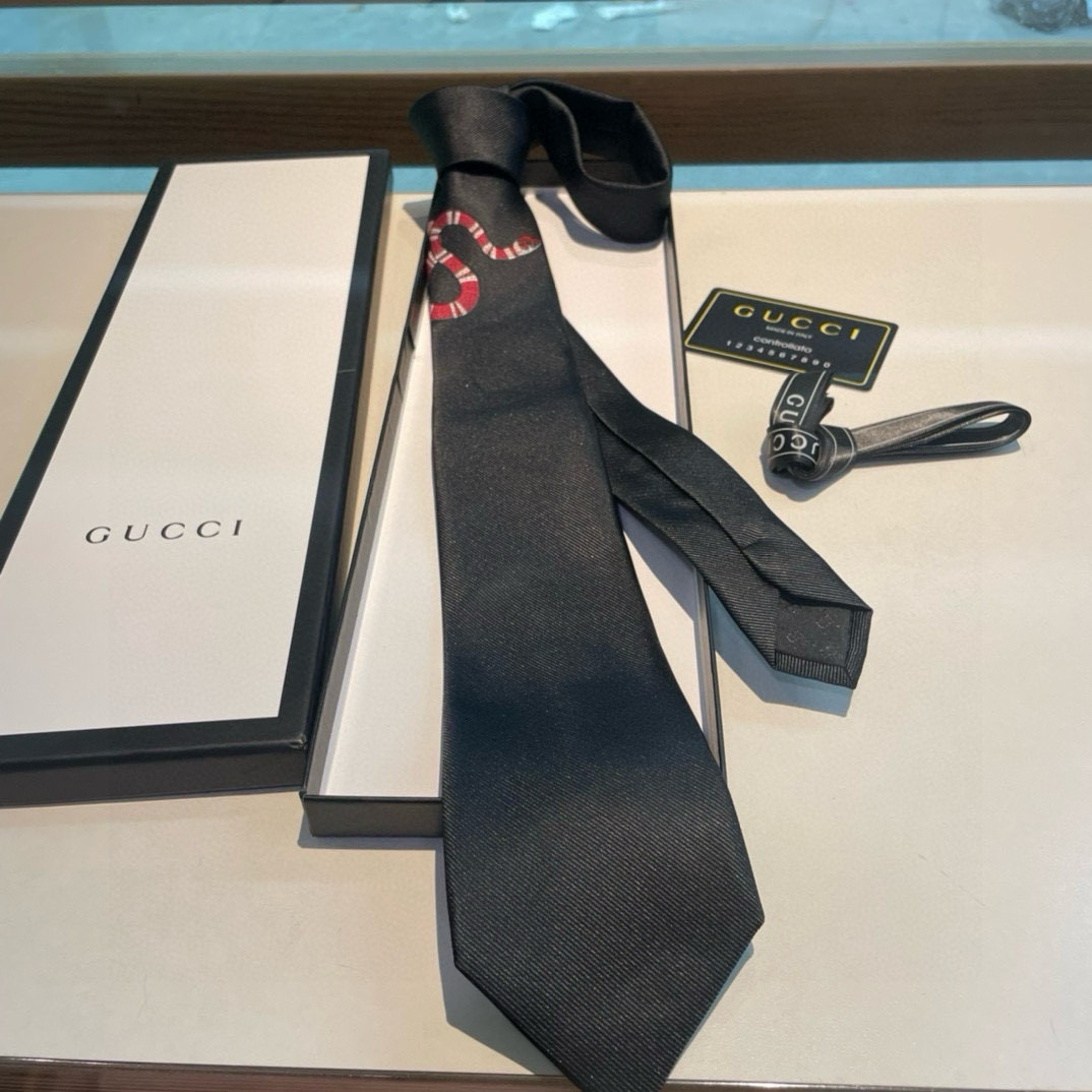 Luxury G-Men’s Animal Embroidered Silk Tie Series Elevates Men’s Fashion Elegance - 图片 9