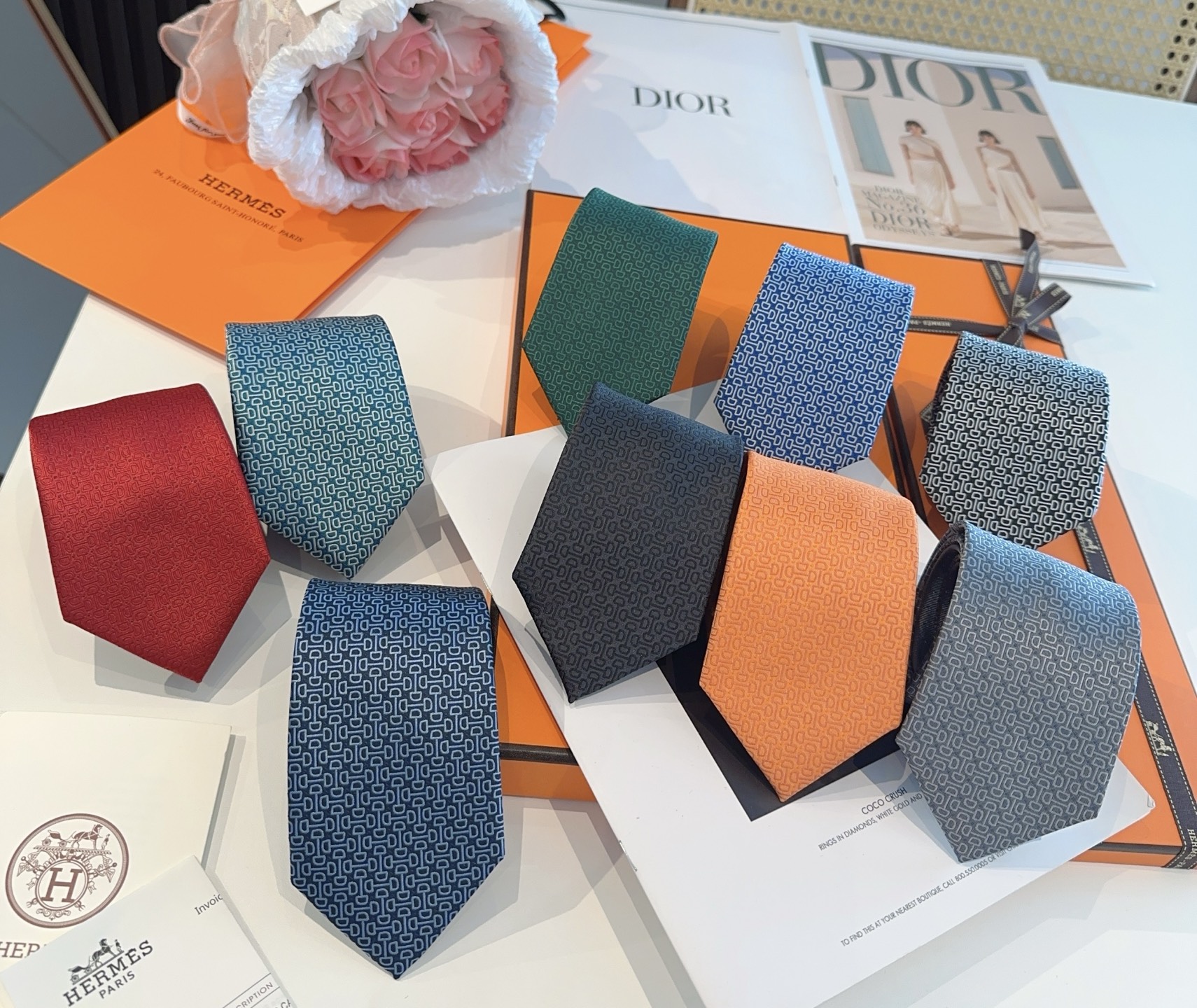 에르메스 넥타이 111691 Hermes Accessories