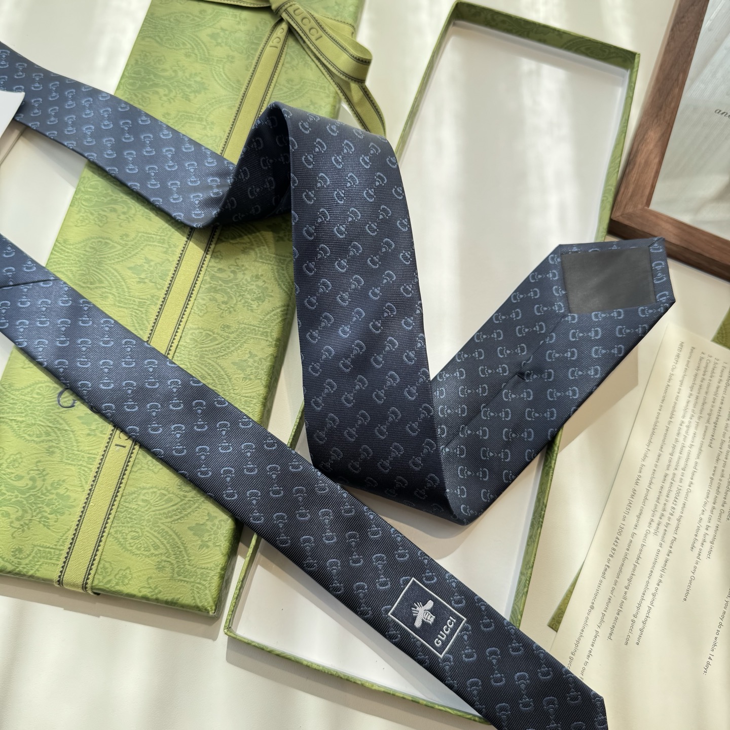 特价 特 G家专柜新款【GG标识领带】男士领带👔👔，稀有采用经典小G LOGO提花展现精湛手工与时尚优雅