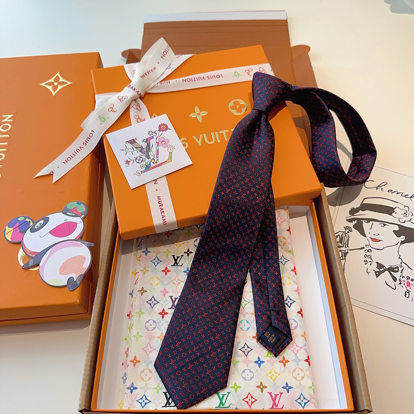 特价 LV老花领带 ，路易威登经典领带👔老花提花设计，男士必备单品超时尚！高端品质 版型面料都达到品牌标