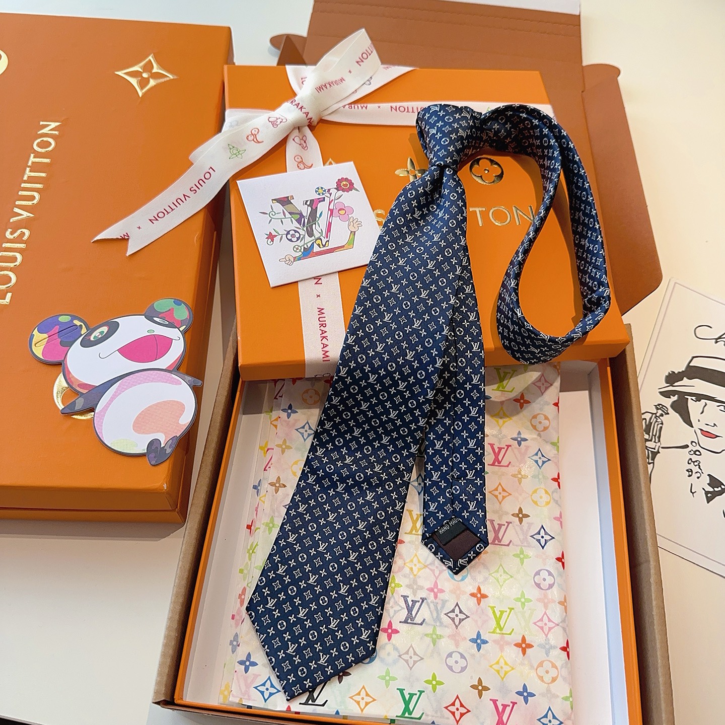 特价 LV老花领带 ，路易威登经典领带👔老花提花设计，男士必备单品超时尚！高端品质 版型面料都达到品牌标