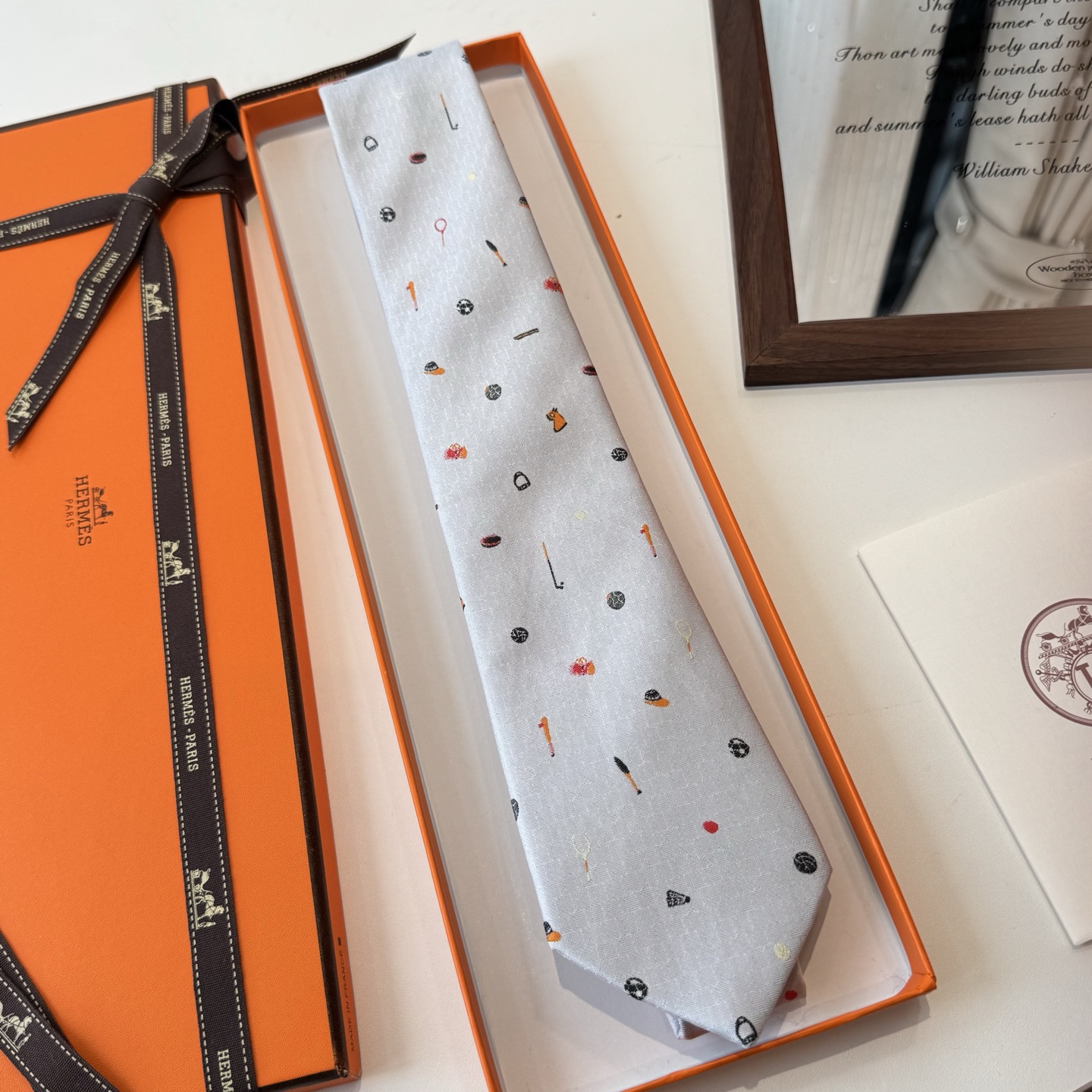 特价特 爱马仕奥运主题 男士新款领带系列👔👔，稀有H家每年都有一千条不同印花的领带面世，从最初的多以几何
