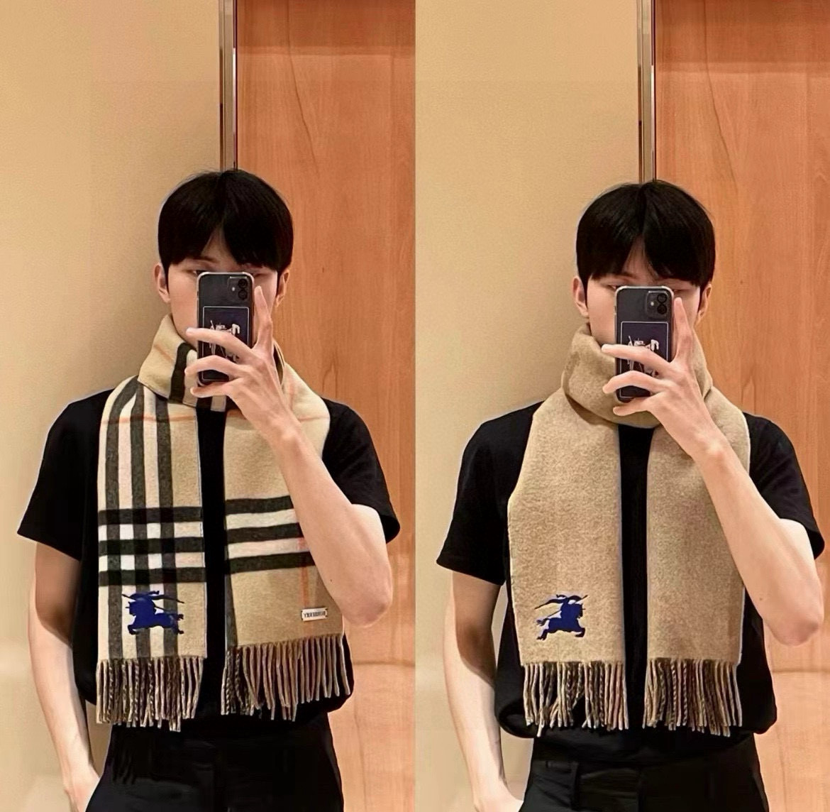 NO:553908,The top high-end goods are now available in the Burberry counters. The super popular model [Classic Long Scarf] cashmere scarf is of great quality and feels. The top cashmere high-end products are absolutely screaming quality and the top design of fashion brands. The classic plaid and fashionable color matching are the screaming highlights of this high-end boutique for autumn and winter.. Currently, the counters at home and abroad are super popular.. The cashmere is about 30*180. It is definitely a high-end boutique high version scarf, high version scarf, burberry.19860909顶级高端货现货发行巴宝莉专柜超爆万年款【经典长巾】羊绒围巾品质手感好到不行顶级羊绒高尖端产物绝对令人尖叫的品质时尚大牌的顶尖设计款..经典格子搭配时尚拼色是此款令人尖叫的亮点秋冬必备的高端精品..目前海内外专柜都超级爆款..羊绒30*180左右 绝对是手慢无的高端精品高版本围巾,高版本围巾,burberry,scarf