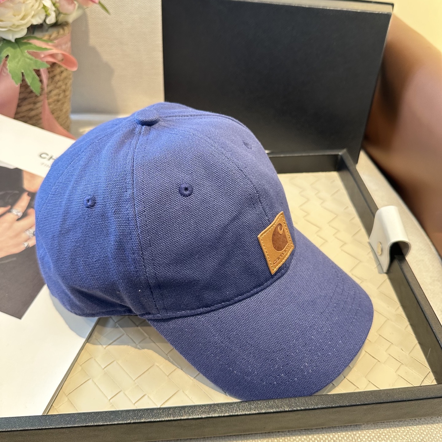 潮牌棒球帽 简单休闲风的棒球帽 减龄百搭 适配度很高！简单随性~出街拍照拗造型非常加分~男女同款 随意搭