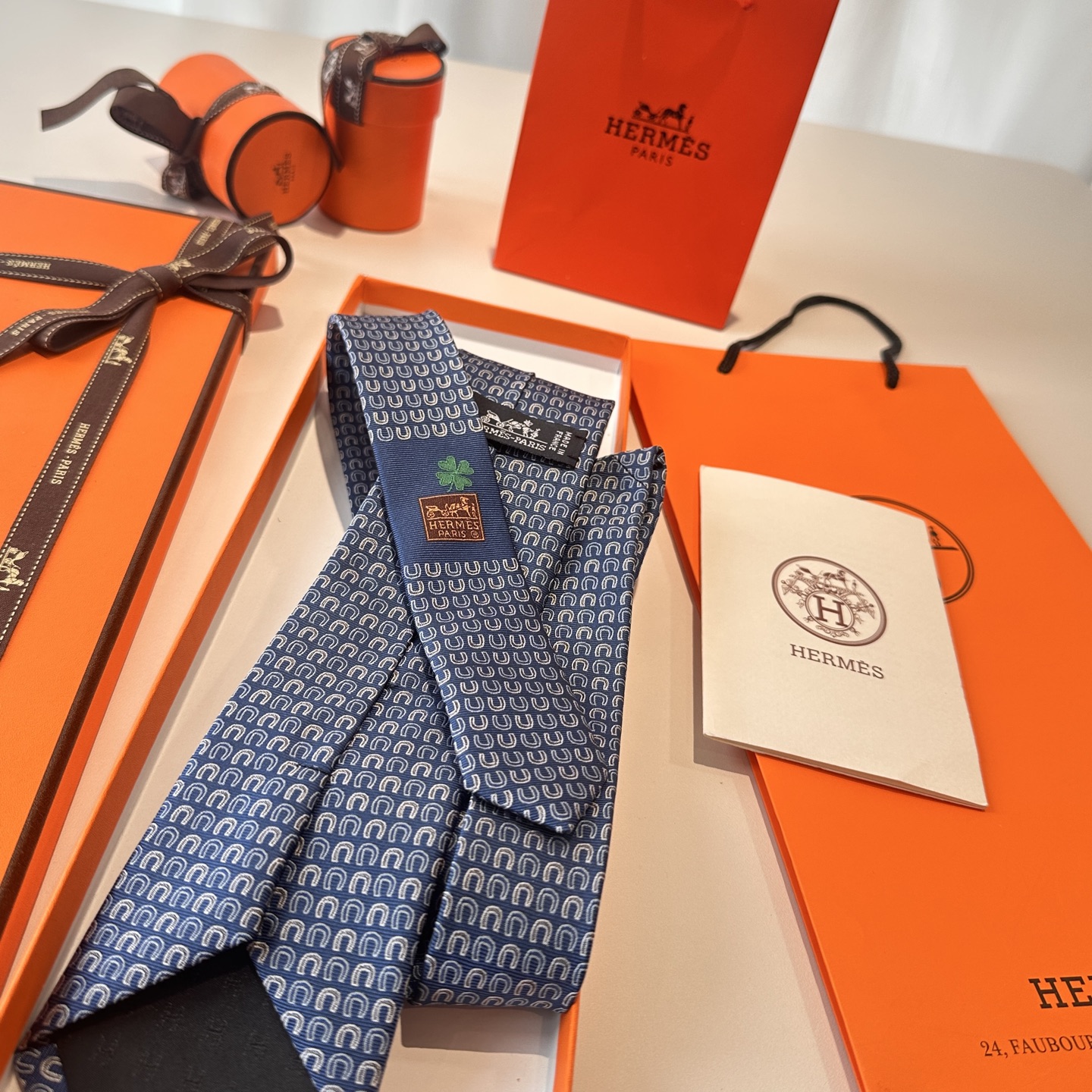 特批 G家专柜新款【GG标识印花领带】男士领带👔👔，稀有采用经典小G LOGO提花展现精湛手工与时尚优雅