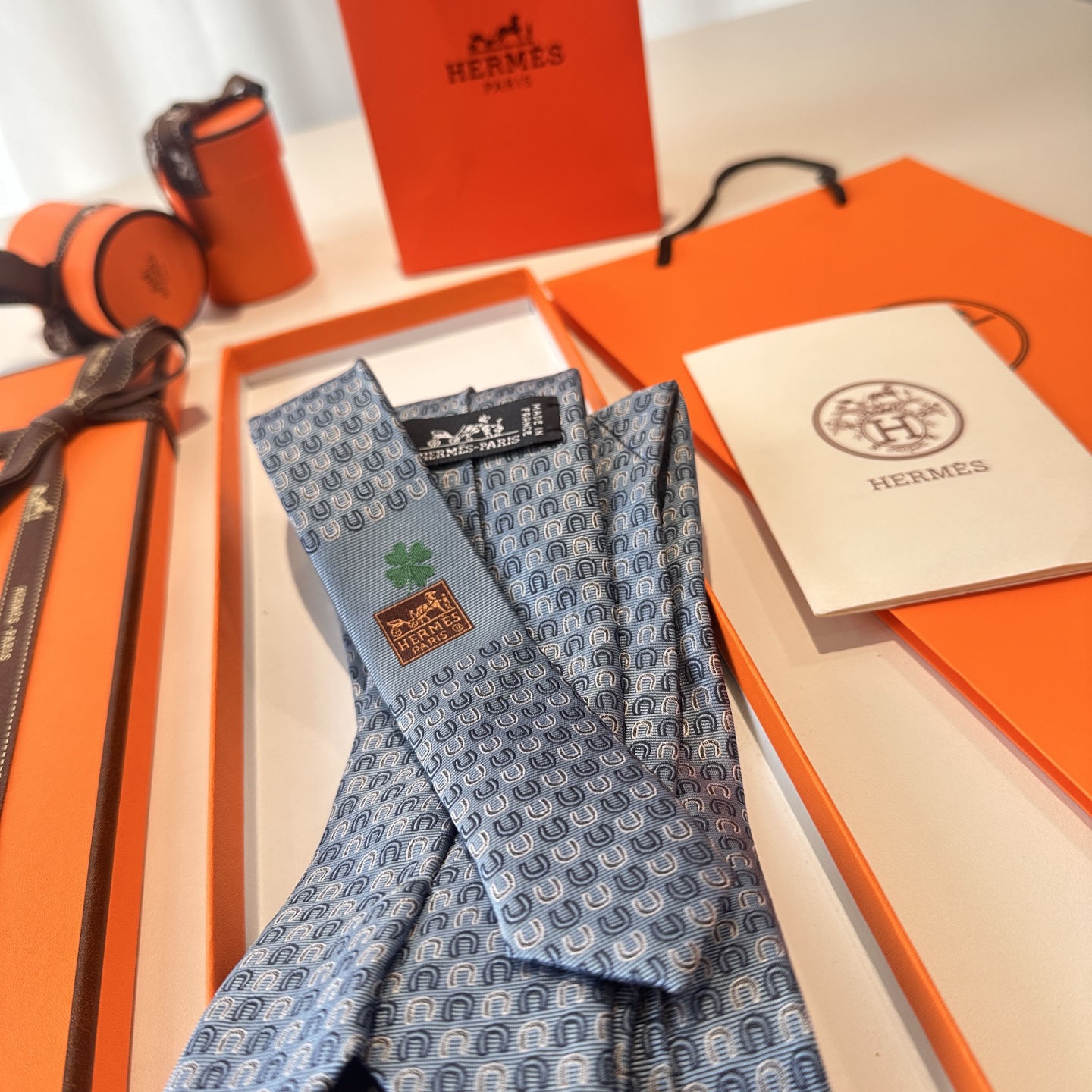 特批 G家专柜新款【GG标识印花领带】男士领带👔👔，稀有采用经典小G LOGO提花展现精湛手工与时尚优雅