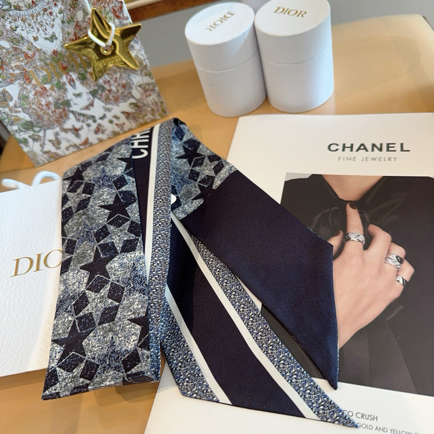 Dior scarf ‼ ~‼ Dior ~ ‼ Dior MITZAH Series ‼ ~Size 6 100 — photo 4