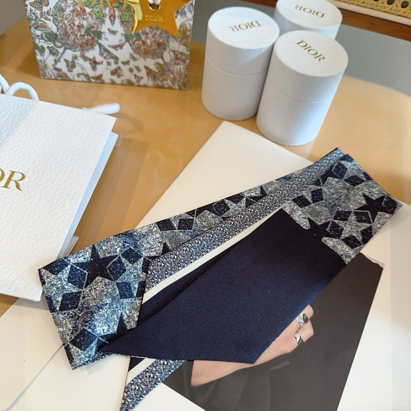 Dior scarf ‼ ~‼ Dior ~ ‼ Dior MITZAH Series ‼ ~Size 6 100 — photo 3