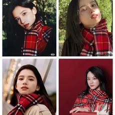 🆕 Burberry羊绒版本金婧,张婧仪,周洁琼同款围巾新年福利苏格兰大红格围巾,走英国的单, 这款是Burberry 🆕 Burberry羊绒版本金婧,张婧仪,周洁琼同款围巾新年福利苏格兰大红格围巾,走英国的单, 这款是Burberry