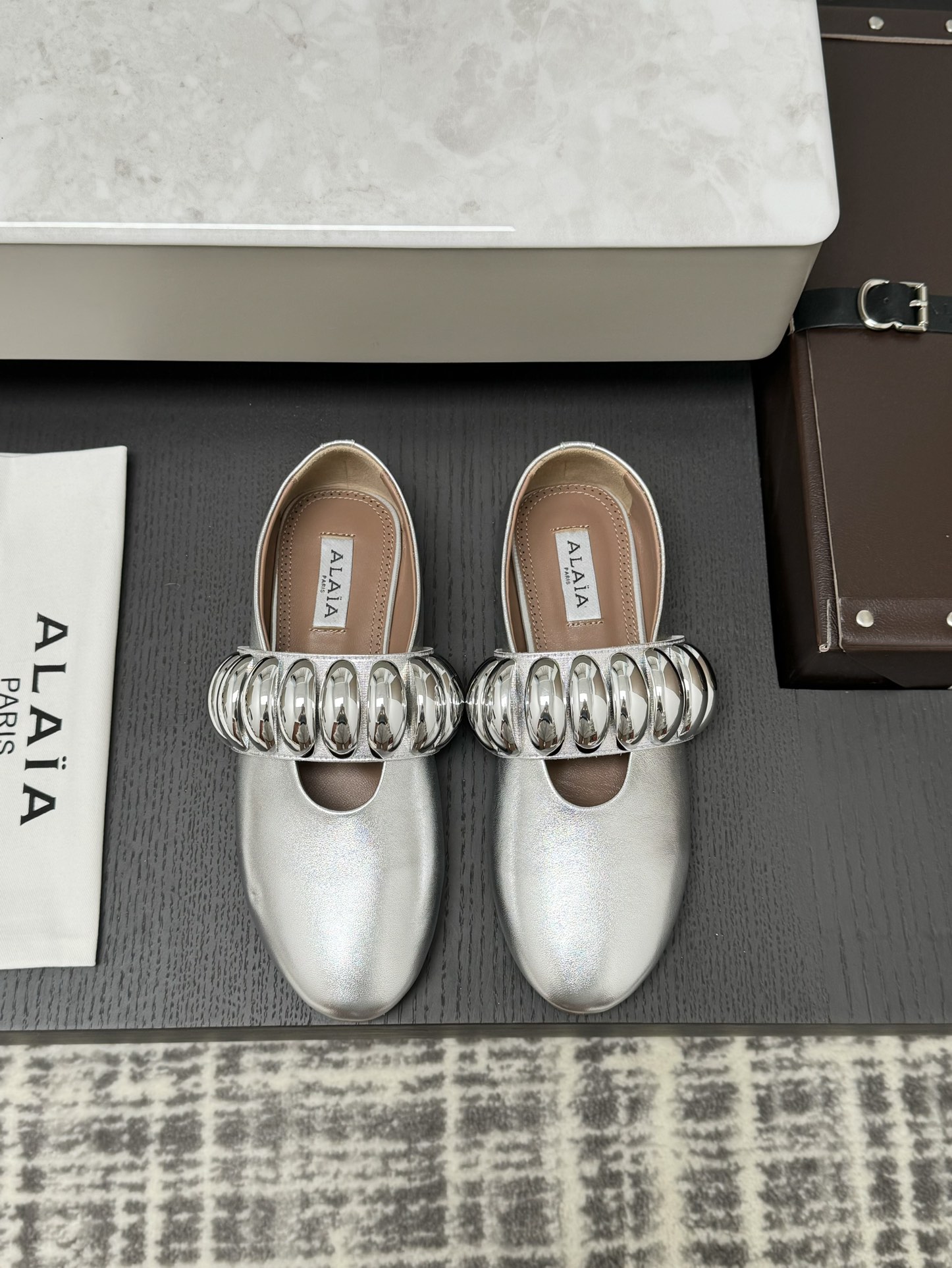 ALAIA TRIBALE балеткі жаночыя камфортныя універсальныя — топ-версія