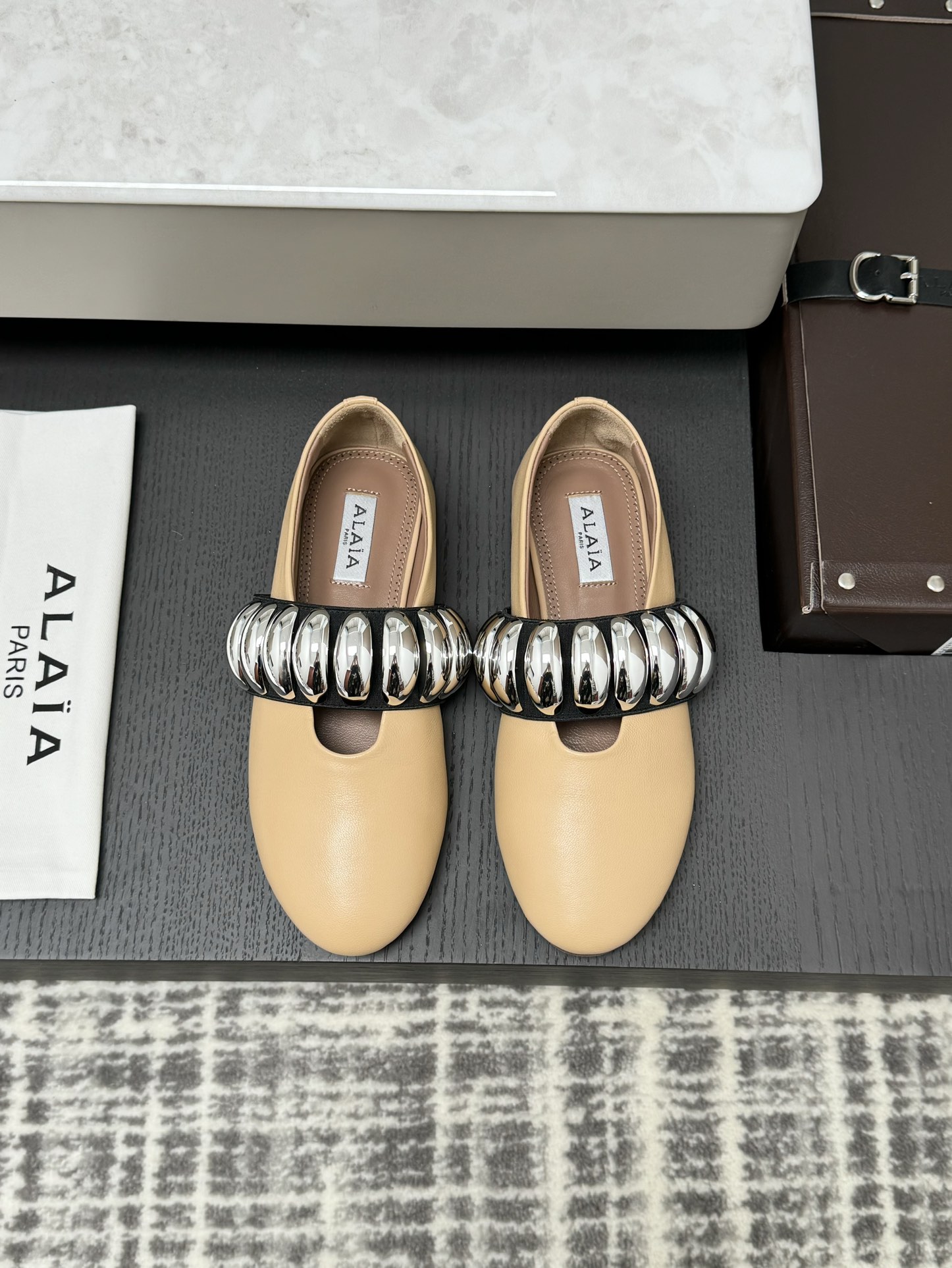 ALAIA TRIBALE балеткі жаночыя камфортныя універсальныя — топ-версія