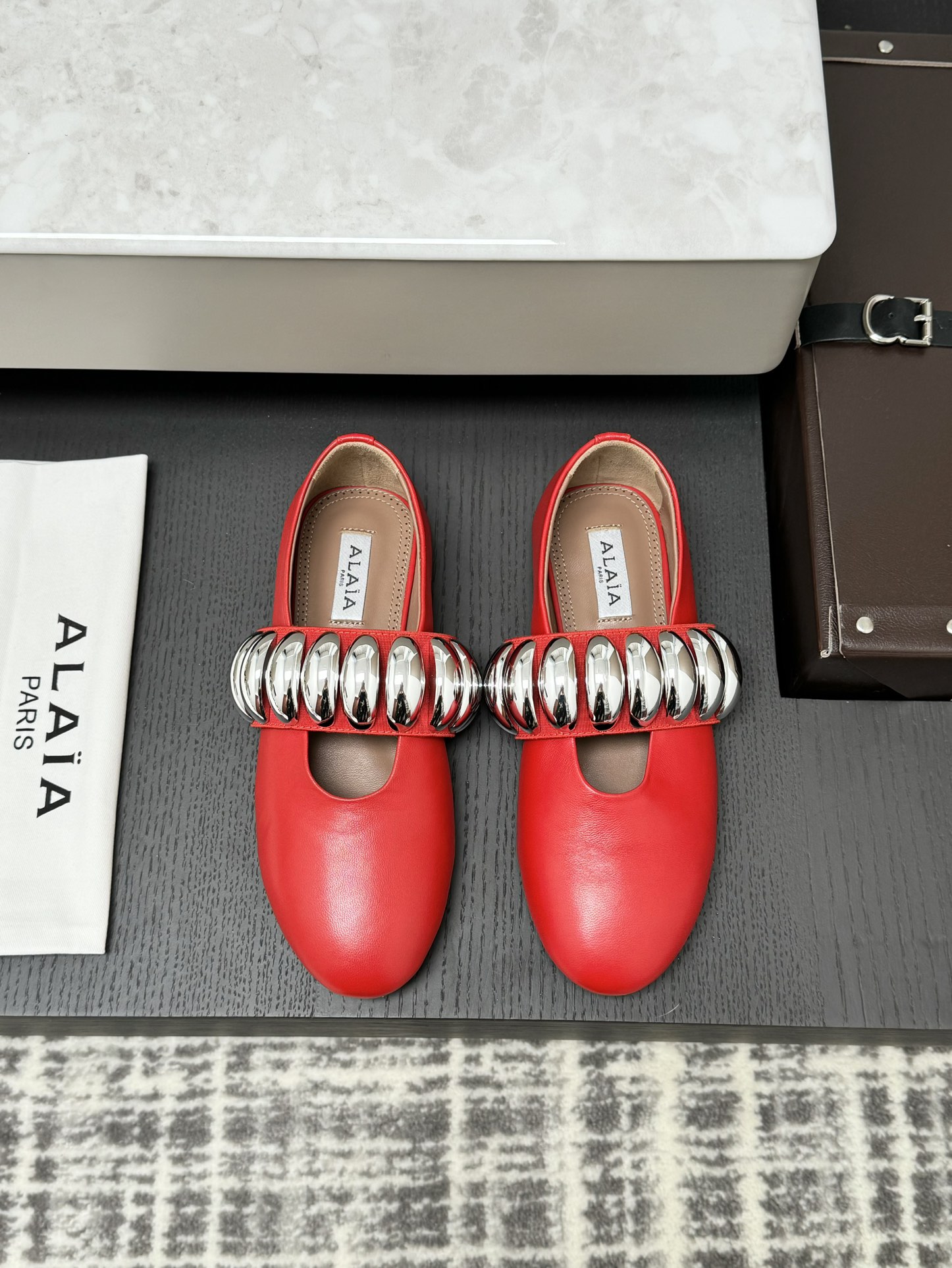 ALAIA TRIBALE балеткі жаночыя камфортныя універсальныя — топ-версія
