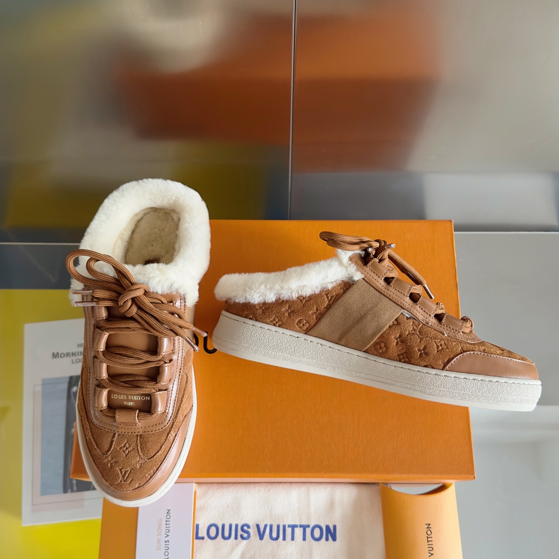 Louis Vuitton LV 驴牌L家 Lous系列 毛拖 德训鞋 半拖鞋