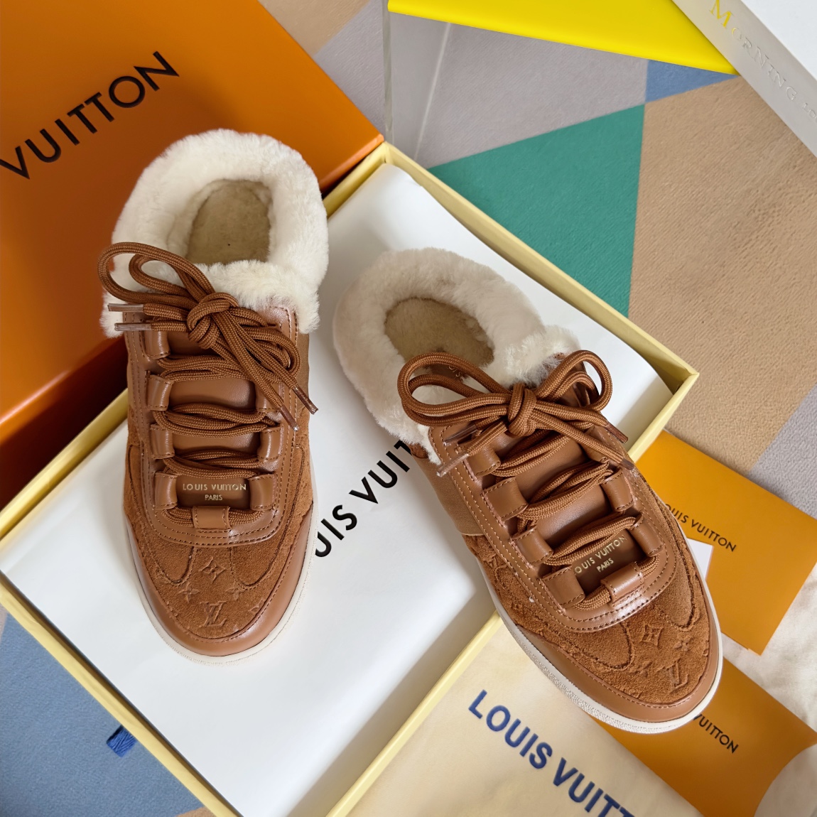 Louis Vuitton LV 驴牌L家 Lous系列 毛拖 德训鞋 半拖鞋