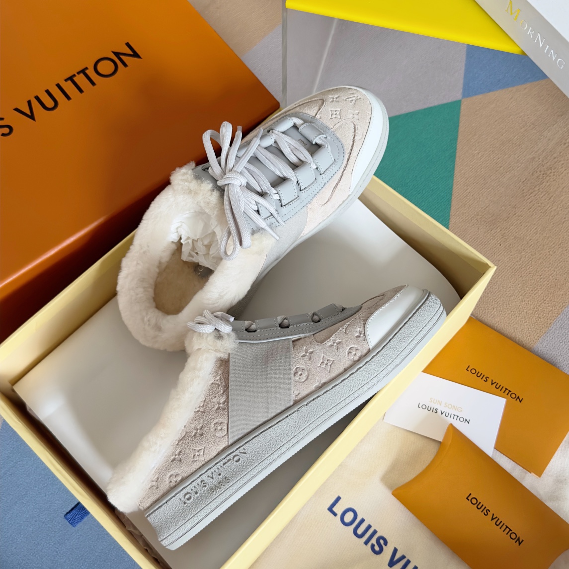 Louis Vuitton LV 驴牌L家 Lous系列 毛拖 德训鞋 半拖鞋