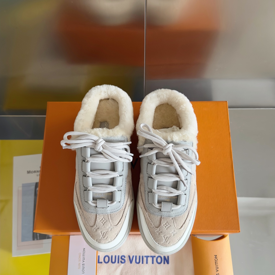 Louis Vuitton LV 驴牌L家 Lous系列 毛拖 德训鞋 半拖鞋