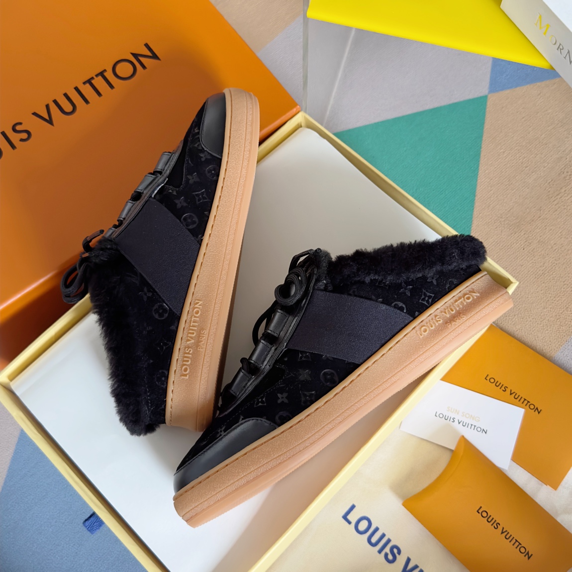 Louis Vuitton LV 驴牌L家 Lous系列 毛拖 德训鞋 半拖鞋