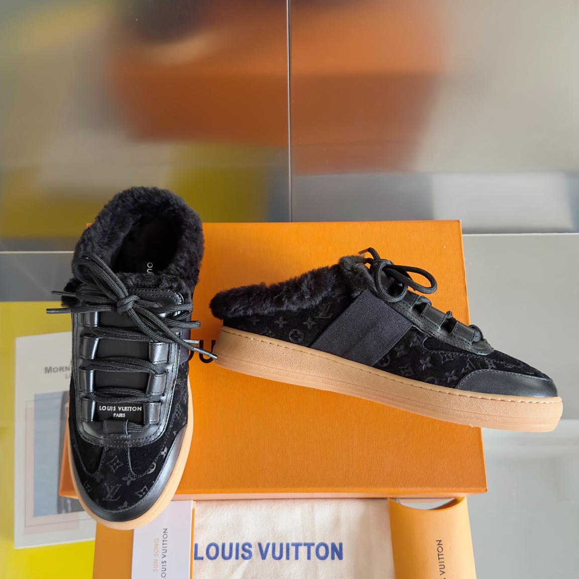 Louis Vuitton LV 驴牌L家 Lous系列 毛拖 德训鞋 半拖鞋