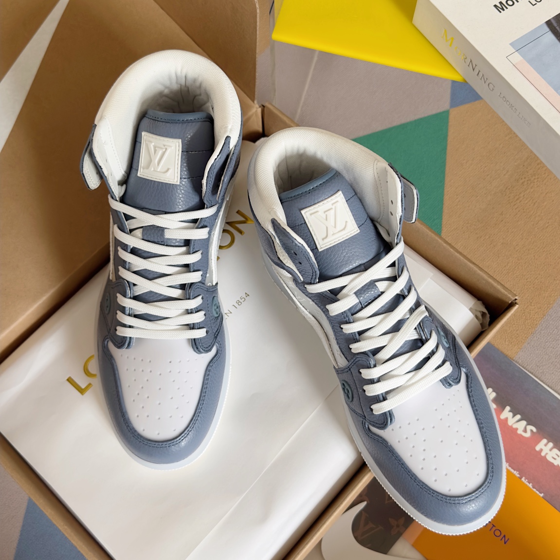 Limited Edition LV x Nike Sneakers Featuring Zirconium Elements – Top Version Summary