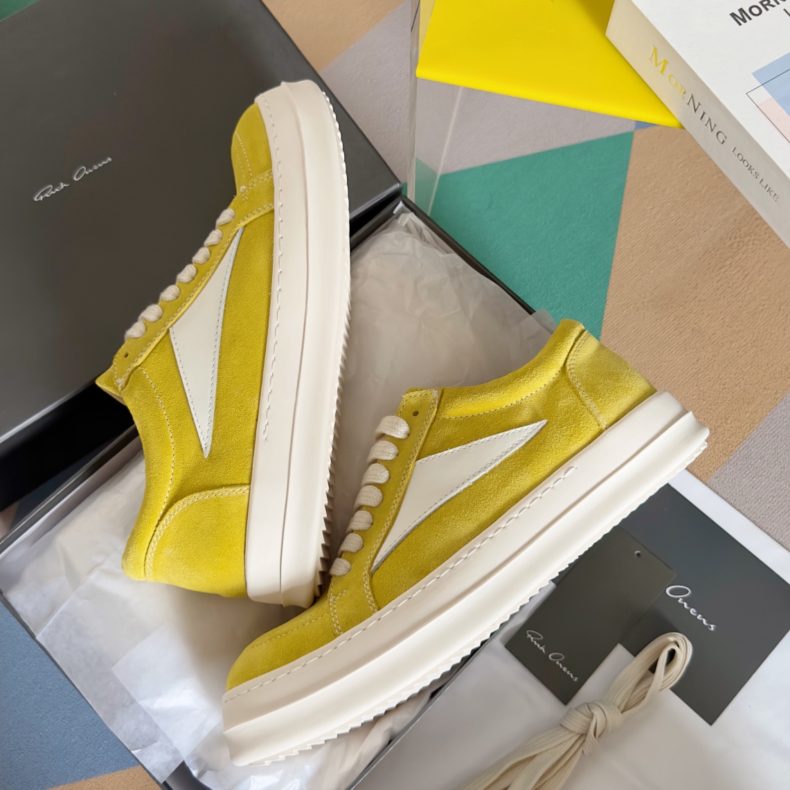 Rick Owens RO欧文斯RICK OWENS 侵权Vans板鞋 黑暗系 休闲 运动鞋 LUXOR 帆布鞋