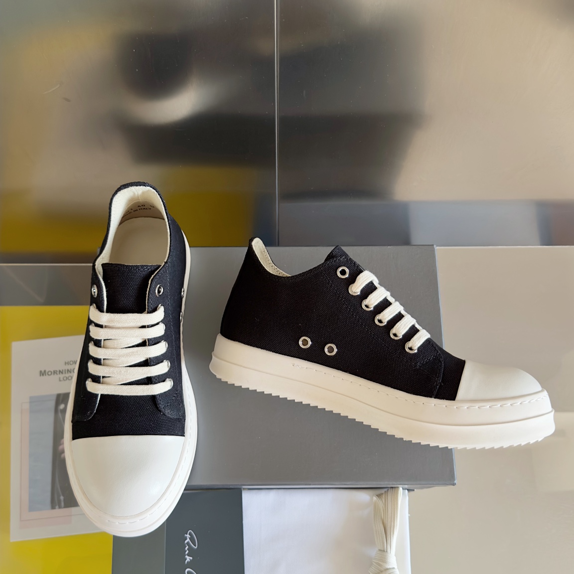 Top Version: RICK OWENS x VANS Zirconium Luxor Shoes Collection Summary - 图片 3