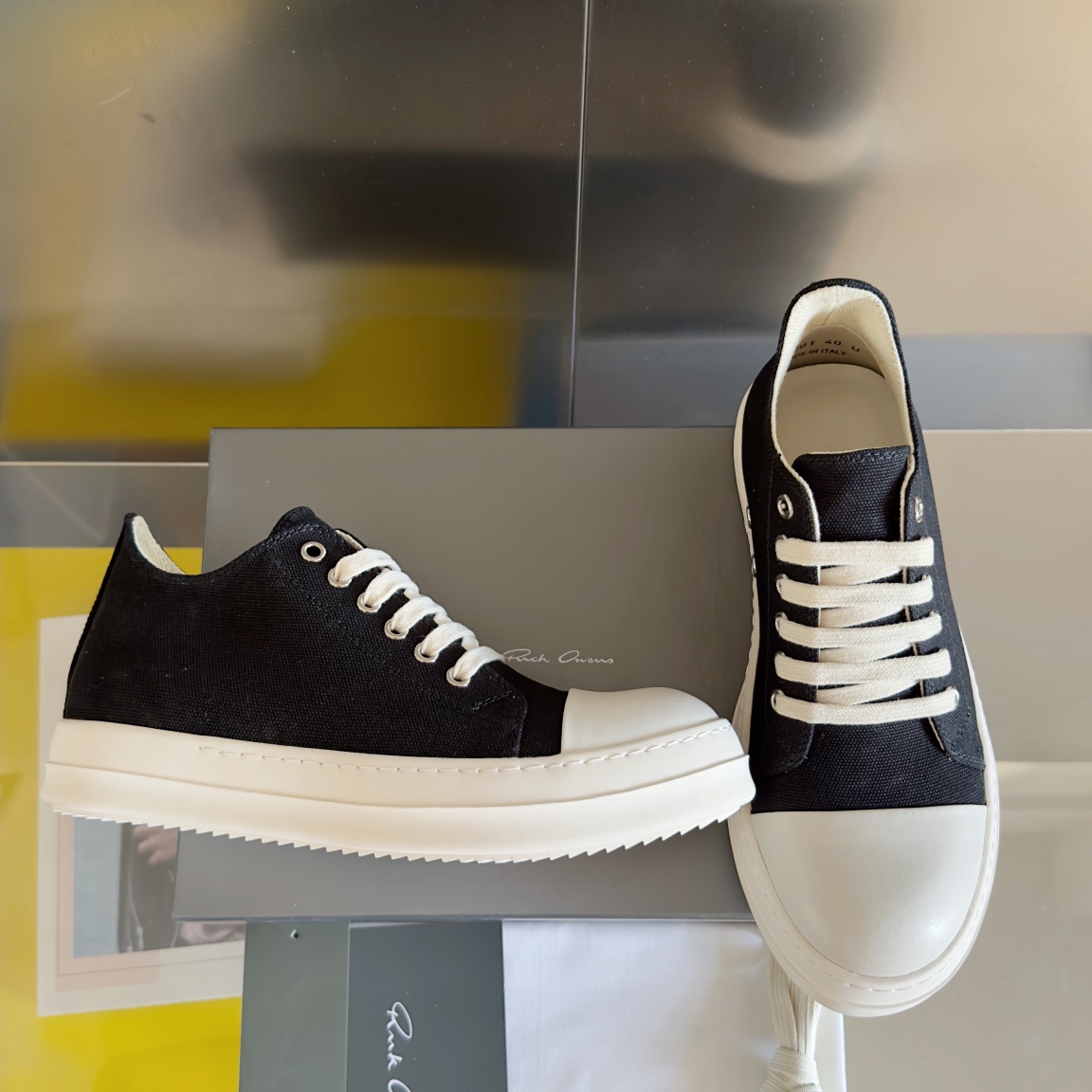 Top Version: RICK OWENS x VANS Zirconium Luxor Shoes Collection Summary - 图片 2