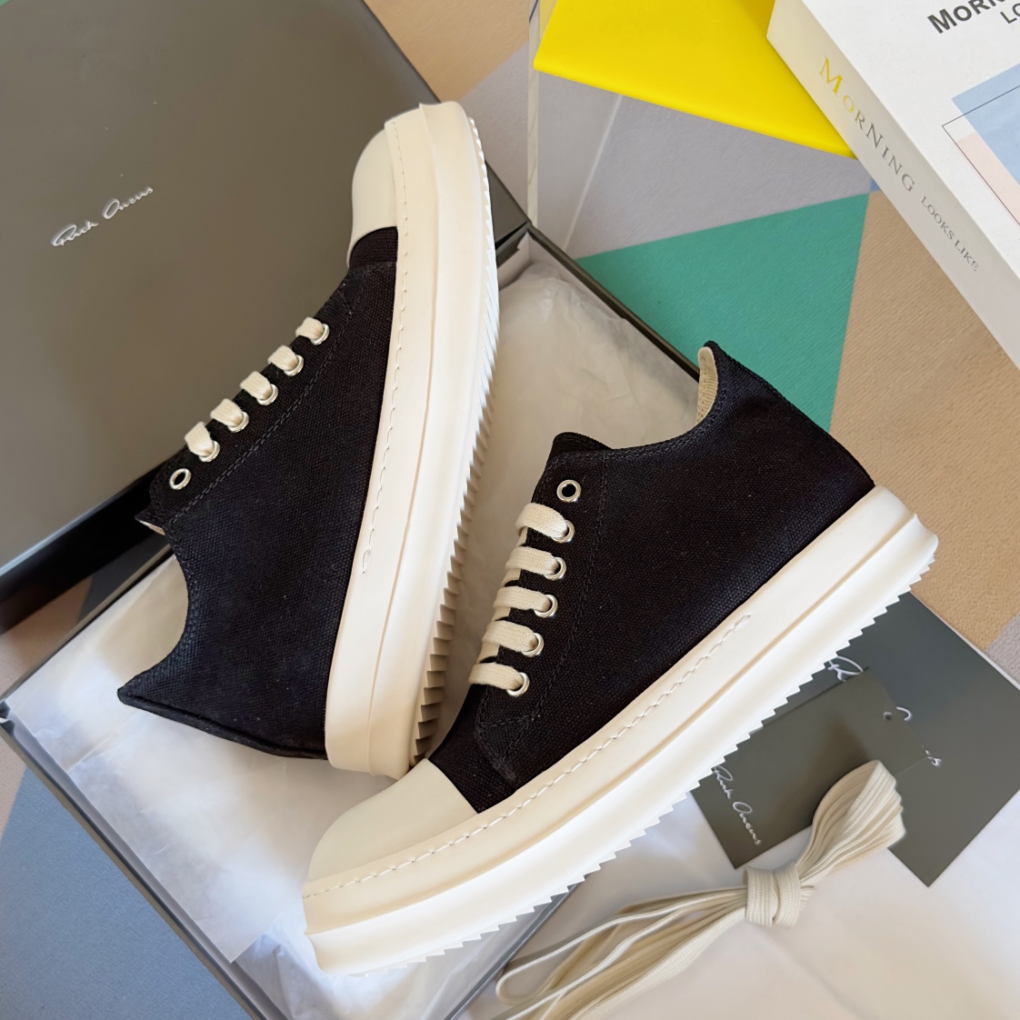 Top Version: RICK OWENS x VANS Zirconium Luxor Shoes Collection Summary - 图片 6