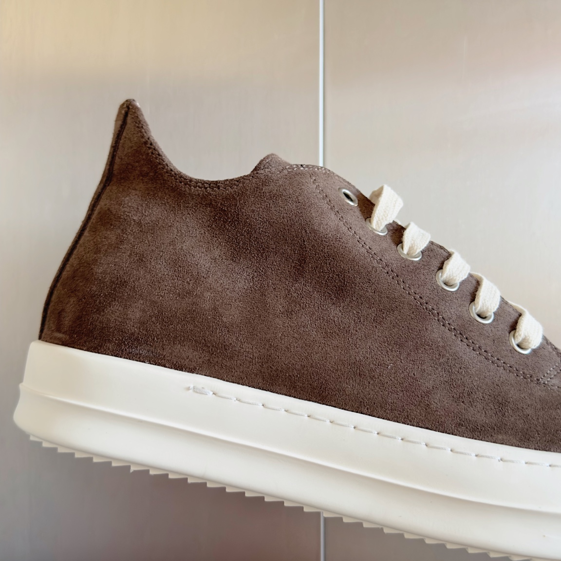 Top Version: Exclusive Zirconium Shoes by RICK OWENS THROUGH VANS – Luxor Collection - 图片 8