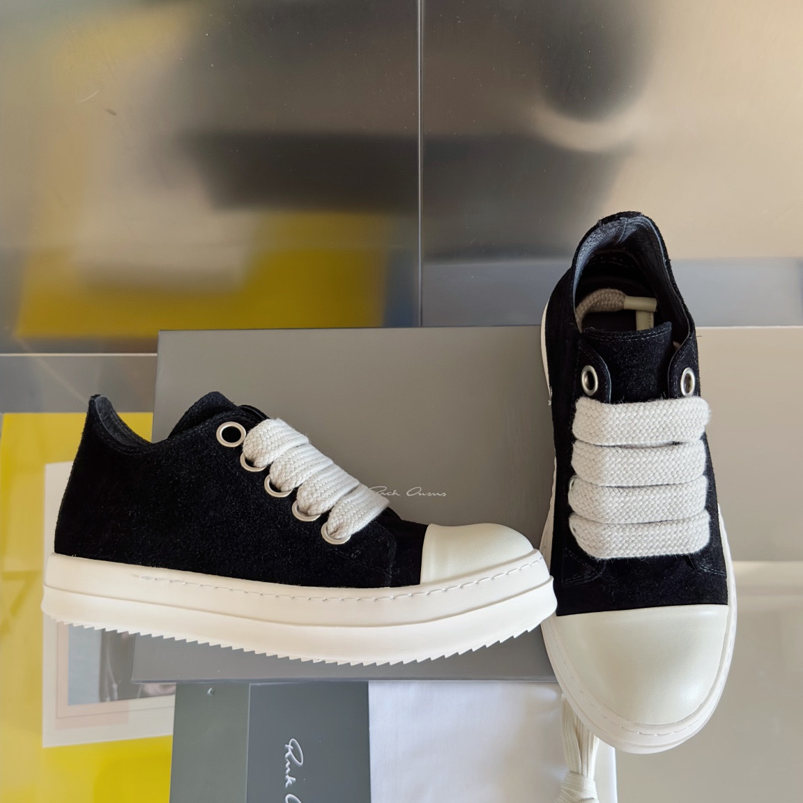 Rick Owens Sko Toppversjon: Modell med tykk stropp — photo 2