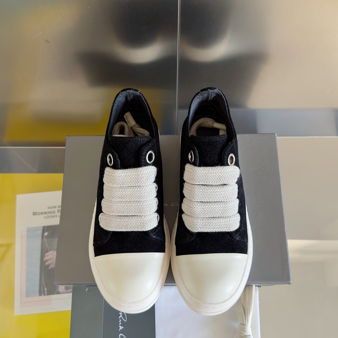 Rick Owens Sko Toppversjon: Modell med tykk stropp — photo 7