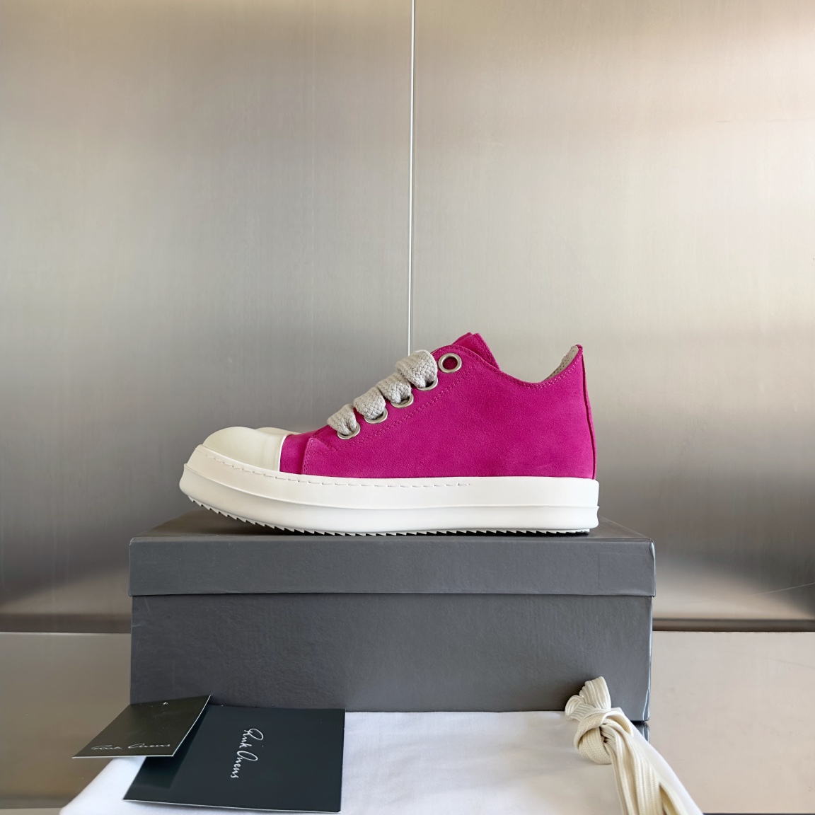 Top Version: Premium Zirconium Tape Shoes by Rick Owens x Vans - 图片 5