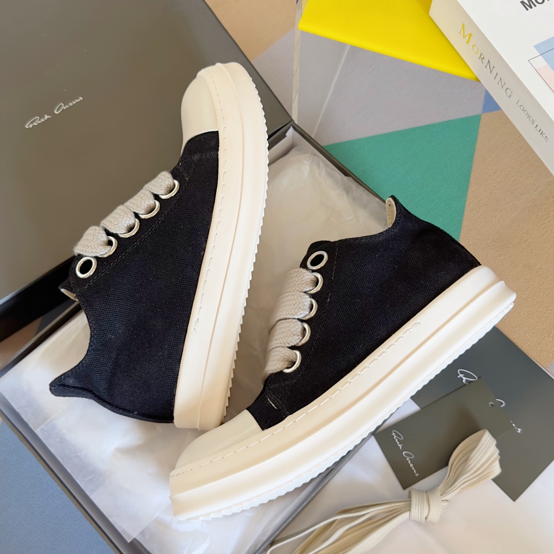 Top Version: Premium Zirconium Tape Shoes by Rick Owens x Vans - 图片 6