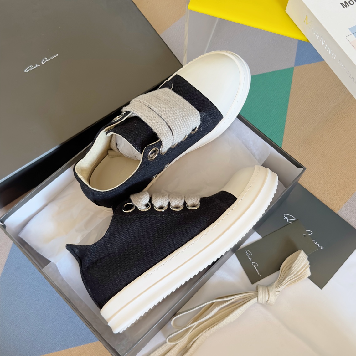 Top Version: Premium Zirconium Tape Shoes by Rick Owens x Vans - 图片 4