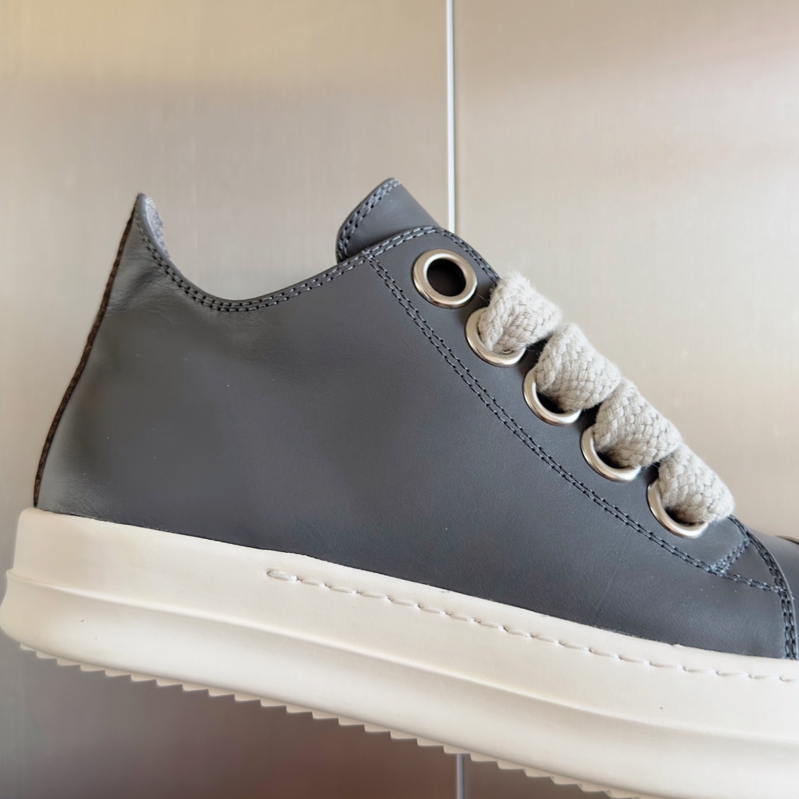 Top Version: Premium Zirconium Tape Shoes by Rick Owens x Vans - 图片 8