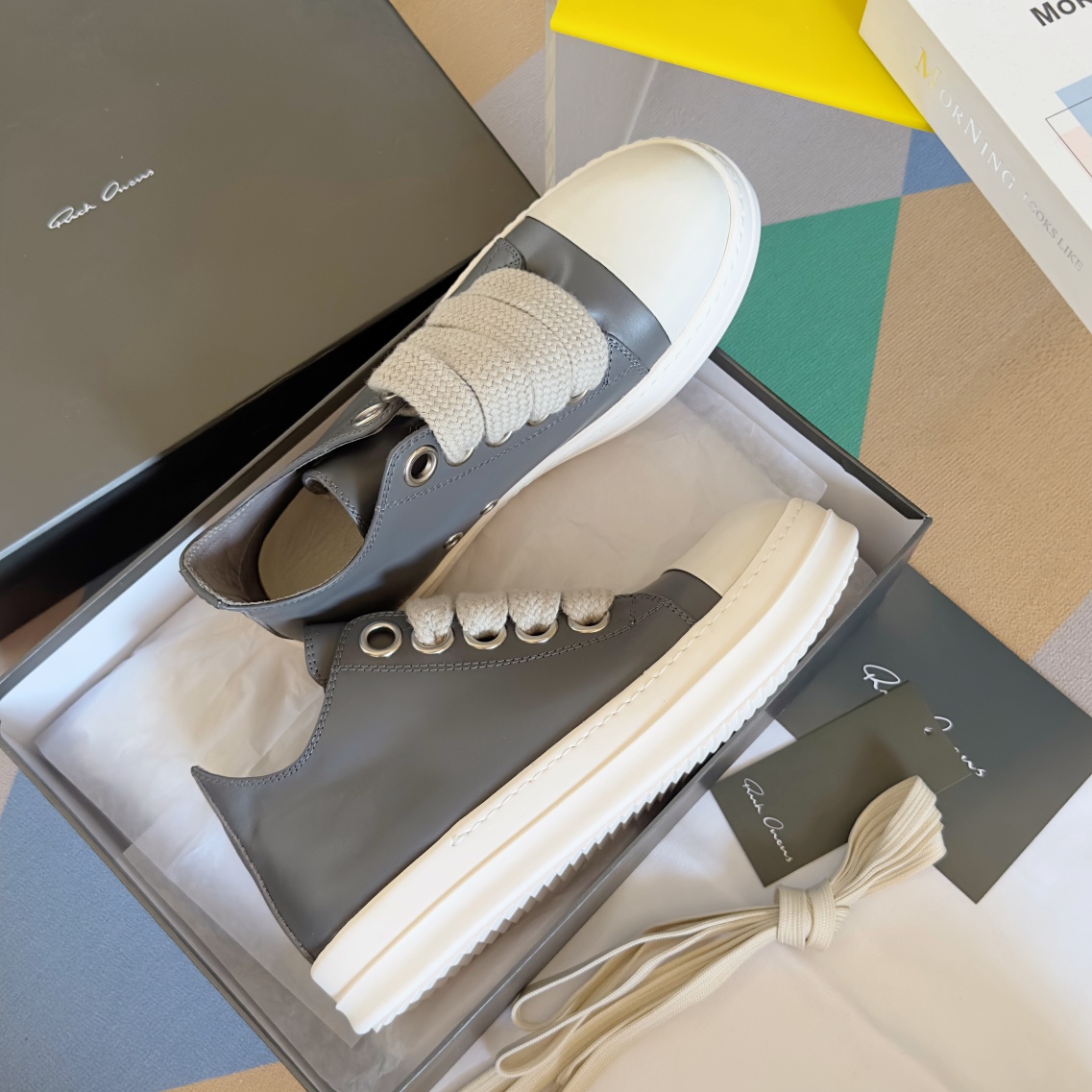 Top Version: Premium Zirconium Tape Shoes by Rick Owens x Vans - 图片 4