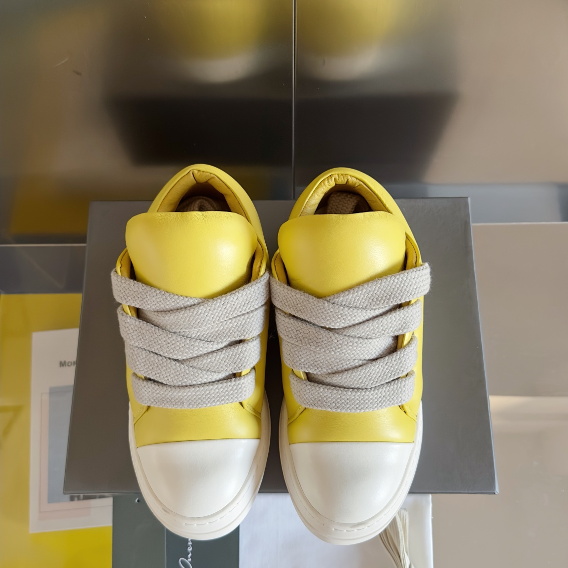 RICK OWENS JUMBO LACE Sneakers: Luxe, Sporty, Unique Design, Comfortable Fit - 图片 7