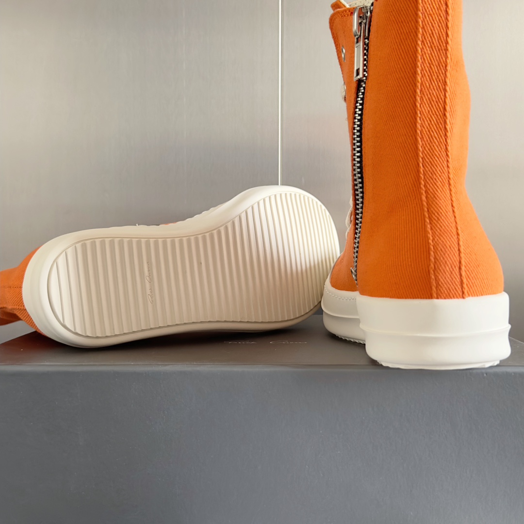 Rick Owens Skor Toppversion: modell av tygtunn rem — photo 9