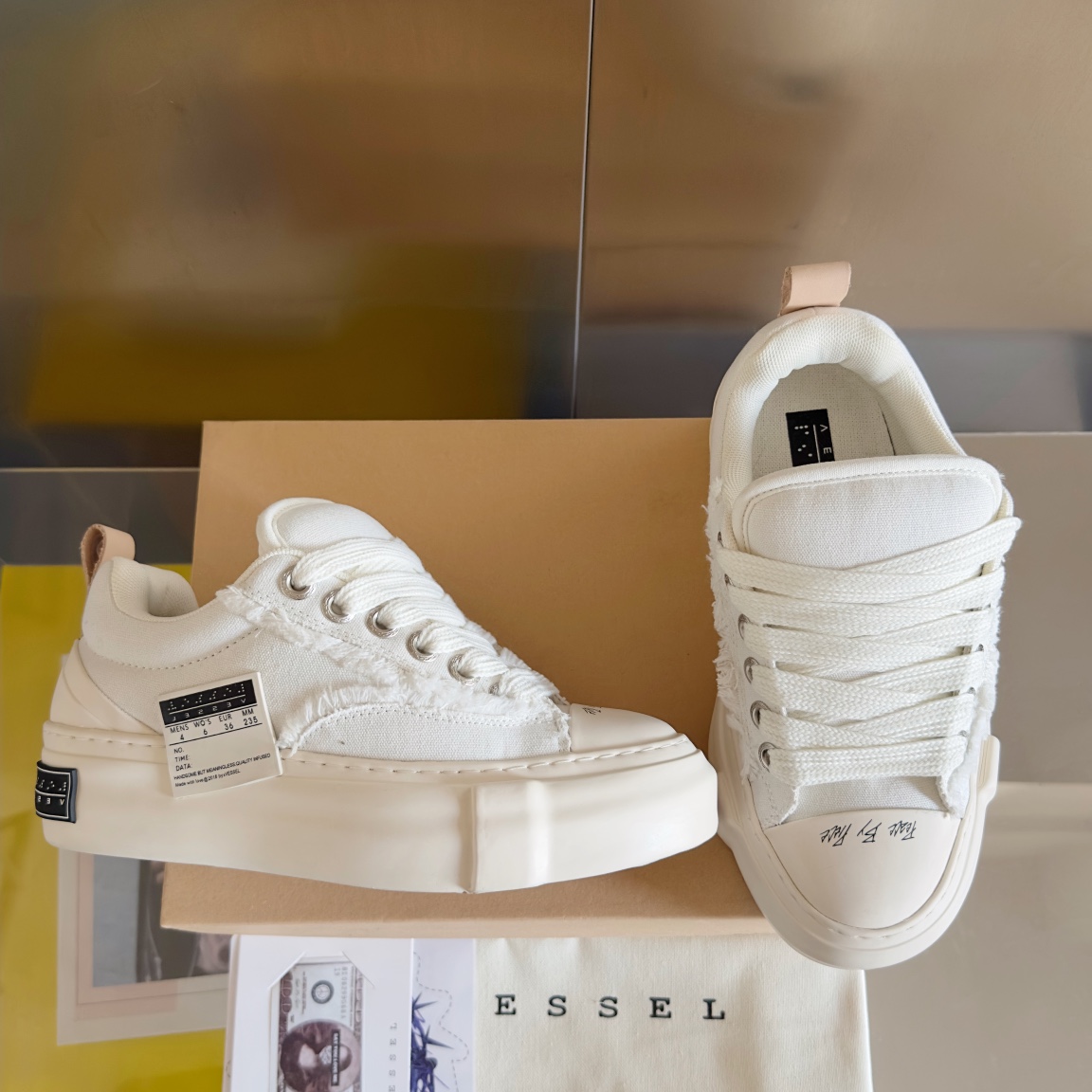 Wu Jianhu x VESSEL NOUGAT CLASSIC Shoes: Comfortable, Stylish, and Original - 图片 2