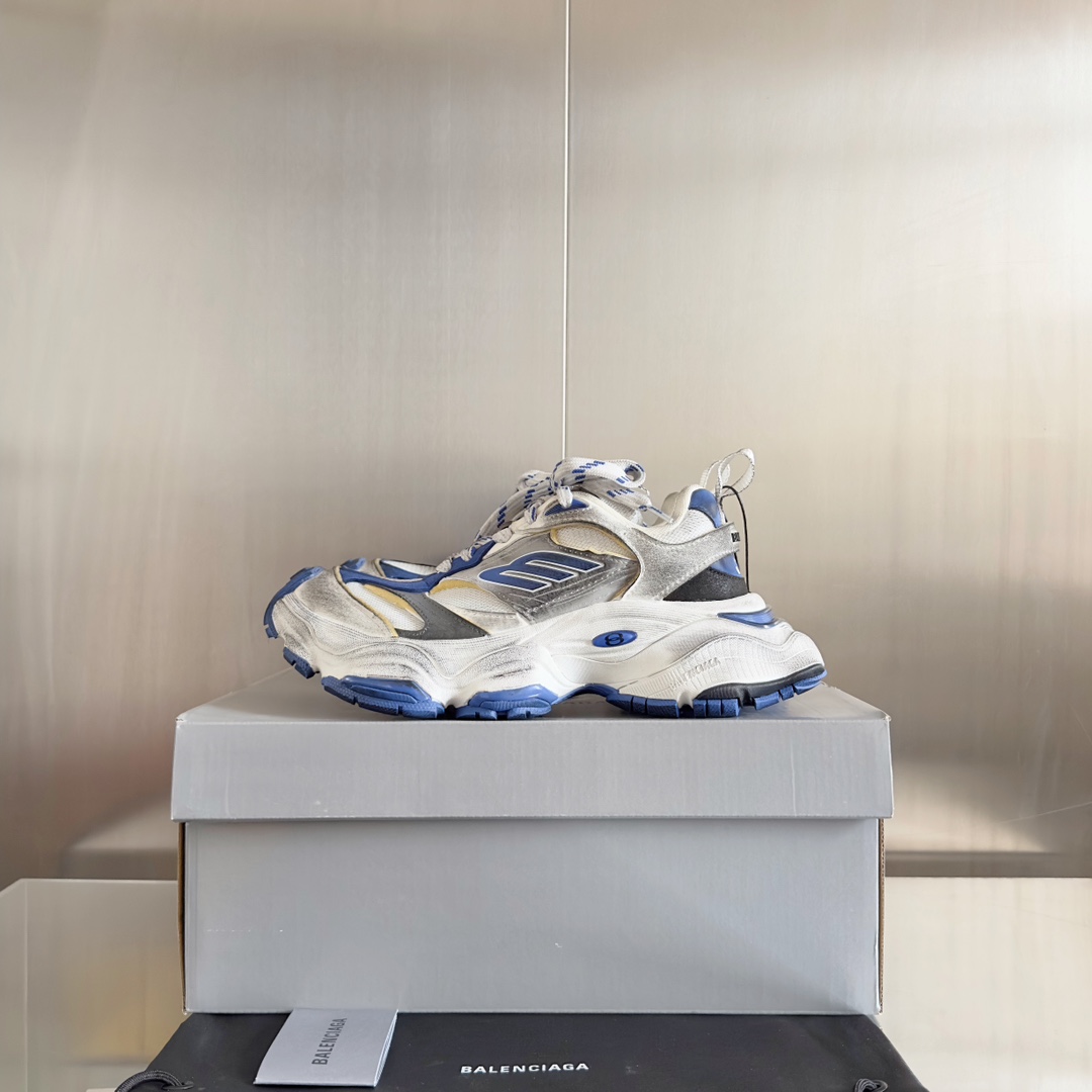 顶级版本Balenciaga巴黎世家Cargosneaker情侣款休闲运动鞋厚底老爹鞋原版购入开发做货巴