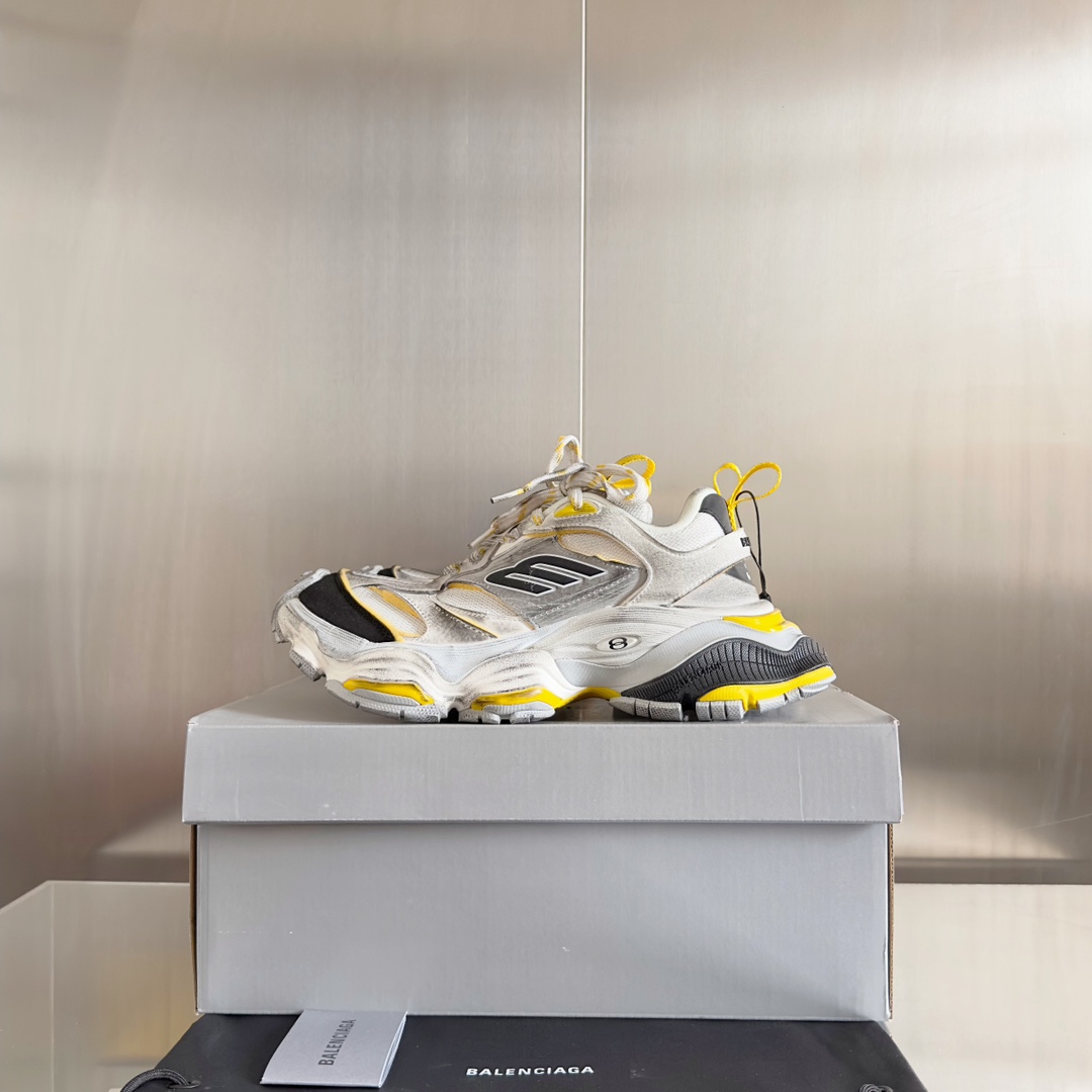 顶级版本Balenciaga巴黎世家Cargosneaker情侣款休闲运动鞋厚底老爹鞋原版购入开发做货巴