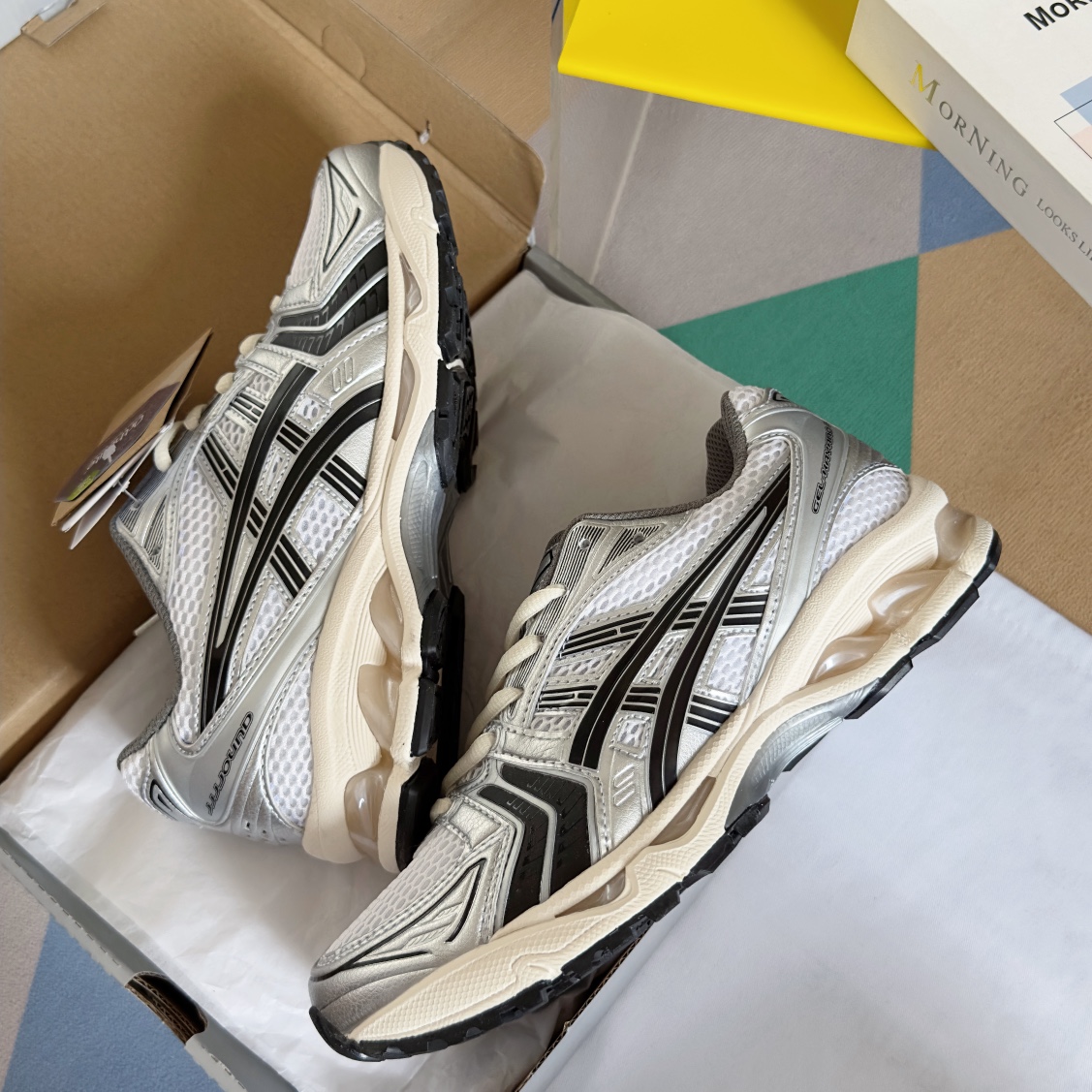 顶级版本ASICS亚瑟士Gel-Kayano14休闲运动鞋复古球鞋原版购入开发做货亚瑟士Gel-Kaya